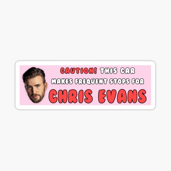 Item preview, Frequent Stops for Chris Evans designed and sold by awksamy.