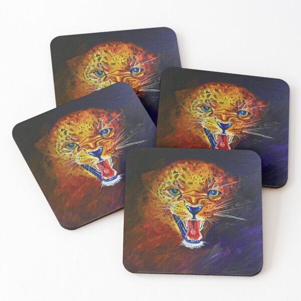 Item preview, Fierce Jaguar, untamed and free designed and sold by Tricia Saroya Designs.