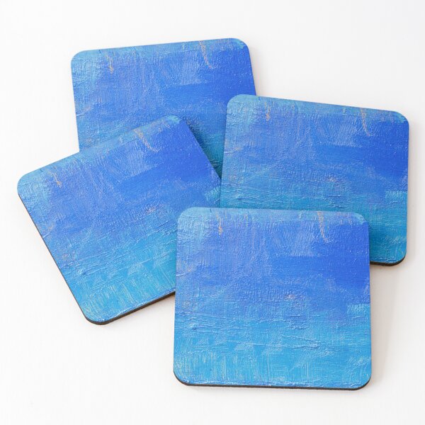 Item preview, Abstract painted blue art backgrounds, Graphic T-Shirts, Desk Mats designed and sold by MTShoppingLine.