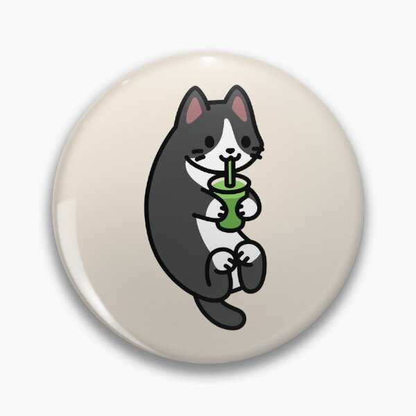 Item preview, Matcha Kitty designed and sold by littlemandyart.