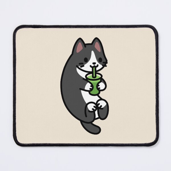 Item preview, Matcha Kitty designed and sold by littlemandyart.