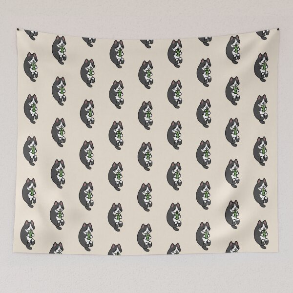 Item preview, Matcha Kitty designed and sold by littlemandyart.