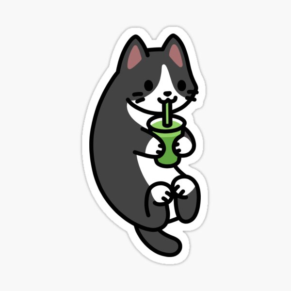 Matcha Kitty Sticker