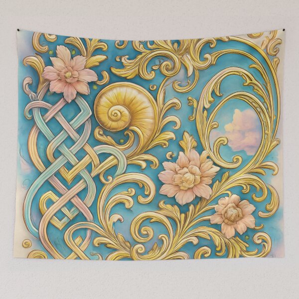 Aperçu de l'œuvre floraison neuronale créée et vendue par Kaleidoscope Print.