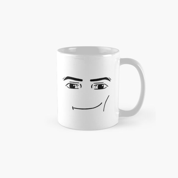 Item preview, roblox mug (literally) designed and sold by CaringSupplies.