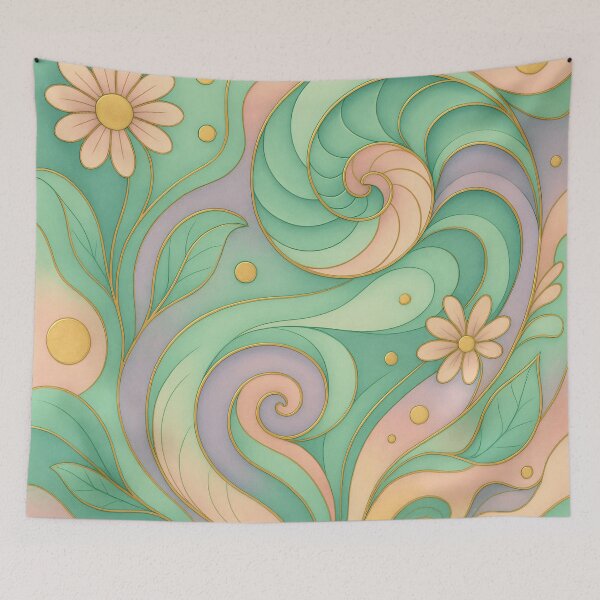 Item preview, Aurora Tangle designed and sold by Kaleidoscope Print.