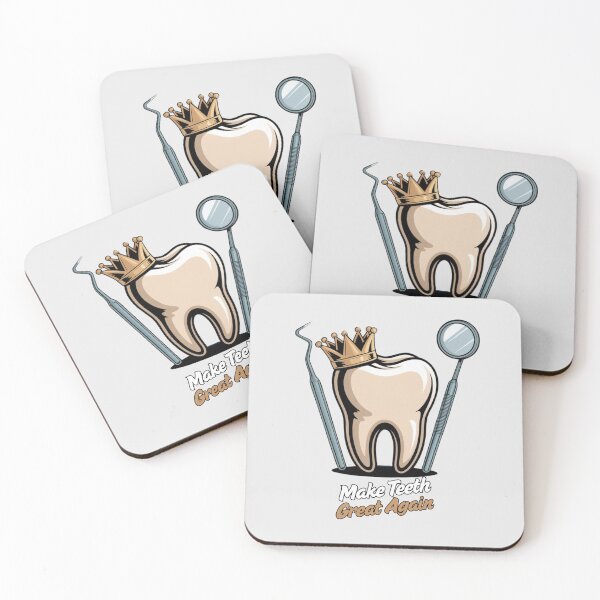 Item preview, Make Teeth Great Again - Dentist Slogan Design designed and sold by StellarSnap.