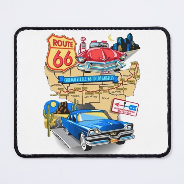 Item preview, Route 66 - Vibrant and Nostalgic Illustration designed and sold by Vicky021.