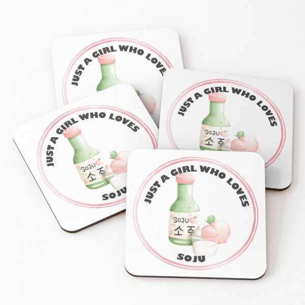 Item preview, Just A Girl Who Loves Soju designed and sold by bolimj.