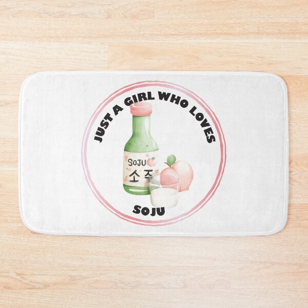 Item preview, Just A Girl Who Loves Soju designed and sold by bolimj.