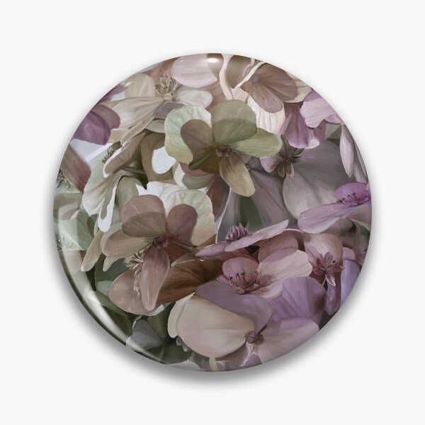 Item preview, Hydrangea Garden - Dusky Blush designed and sold by Catherine Wallace Art.