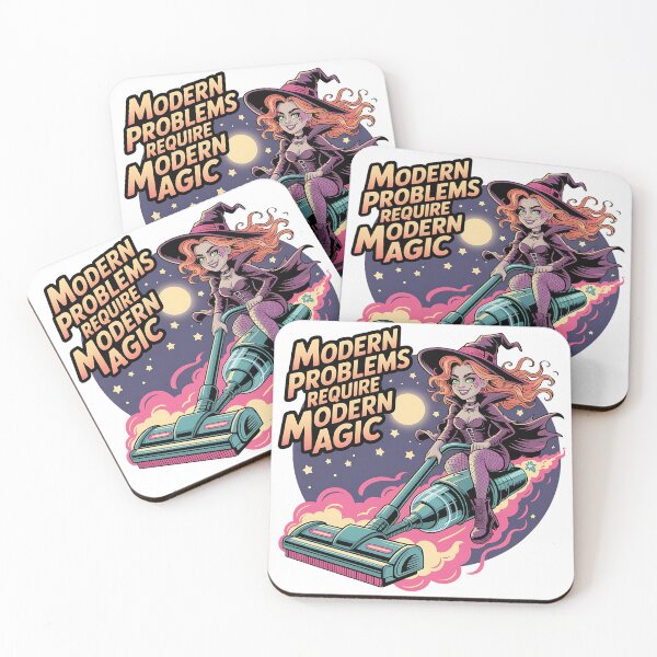 Item preview, Modern Problems Require Modern Magic - Funny Tech Witch Design designed and sold by Evolved Ape.