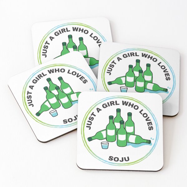 Item preview, Just A Girl Who Loves Soju designed and sold by bolimj.