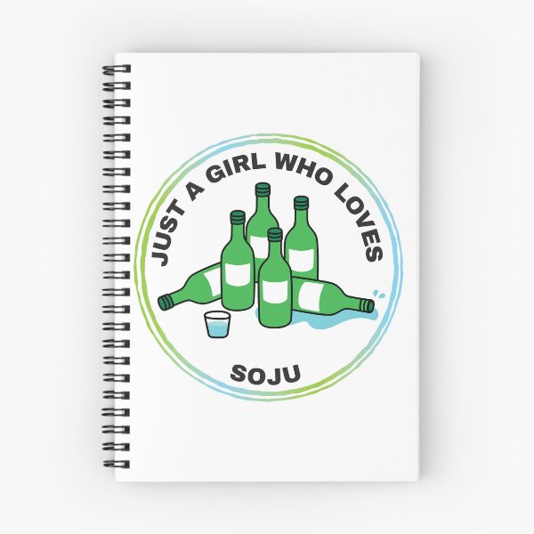 Item preview, Just A Girl Who Loves Soju designed and sold by bolimj.