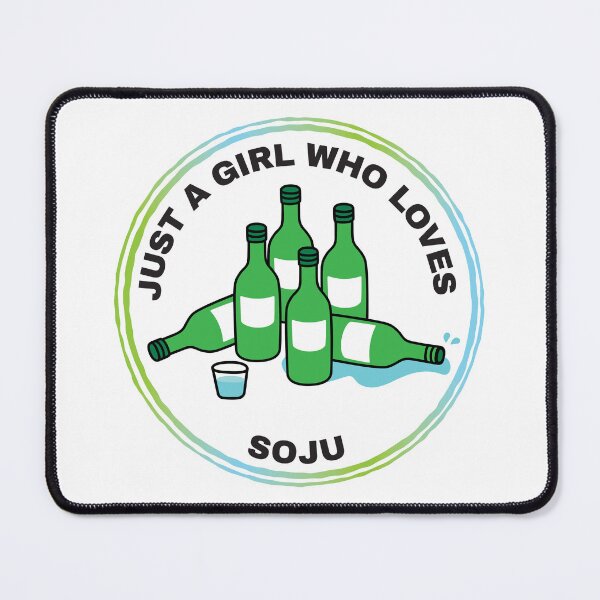 Item preview, Just A Girl Who Loves Soju designed and sold by bolimj.