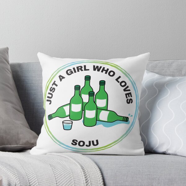 Item preview, Just A Girl Who Loves Soju designed and sold by bolimj.