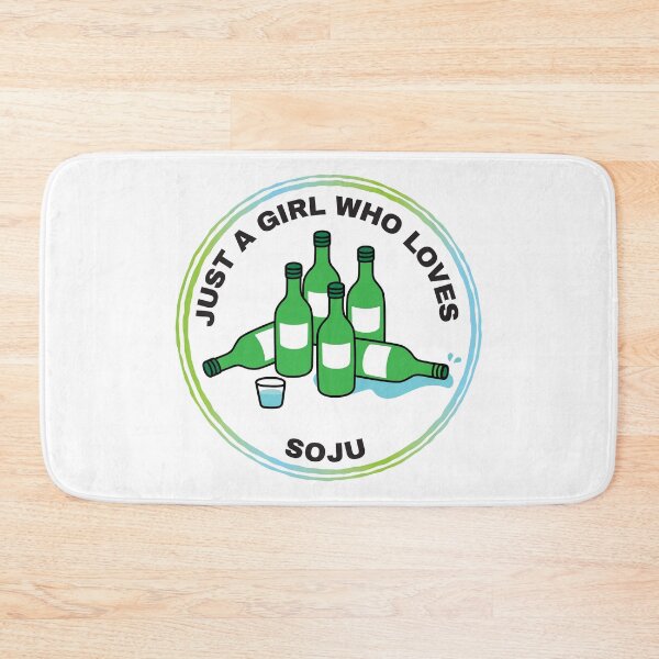 Item preview, Just A Girl Who Loves Soju designed and sold by bolimj.