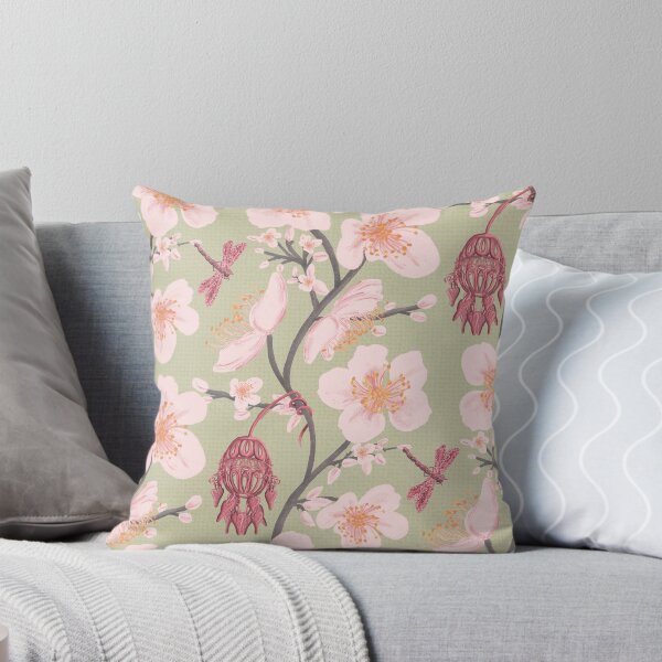 Item preview, Almond blossom Garden designed and sold by Catherine Wallace Art.
