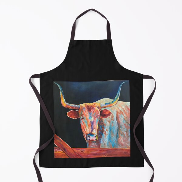 Item preview, The Texas Long Horn, in all his colorful beauty designed and sold by Tricia Saroya Designs.