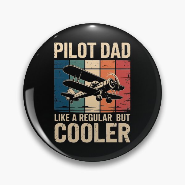 Item preview, Cool Vintage Pilot Dad Retro Airplane Gift for Father’s Day designed and sold by love3617.
