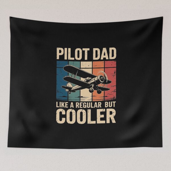 Item preview, Cool Vintage Pilot Dad Retro Airplane Gift for Father’s Day designed and sold by love3617.