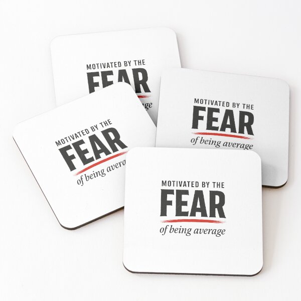 Item preview, Motivated By The Fear of Being Average designed and sold by Epic TV USA.