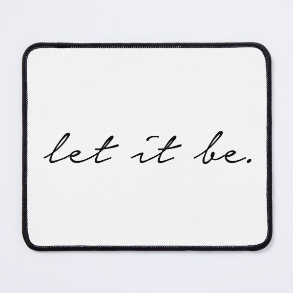 Item preview, Let It Be - Black designed and sold by killercrow.
