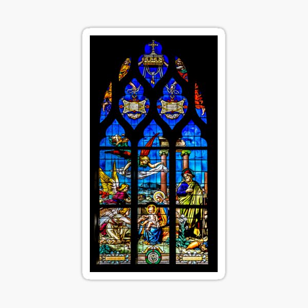 Item preview, Stained Glass Window – Saint Louis Cathedral, Blois designed and sold by blackink-design.