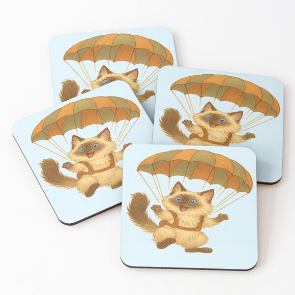 Item preview, Birman Cat Skydiving  designed and sold by Brontox.