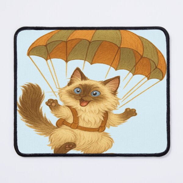 Item preview, Birman Cat Skydiving  designed and sold by Brontox.