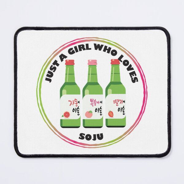 Item preview, Just A Girl Who Loves Soju designed and sold by bolimj.