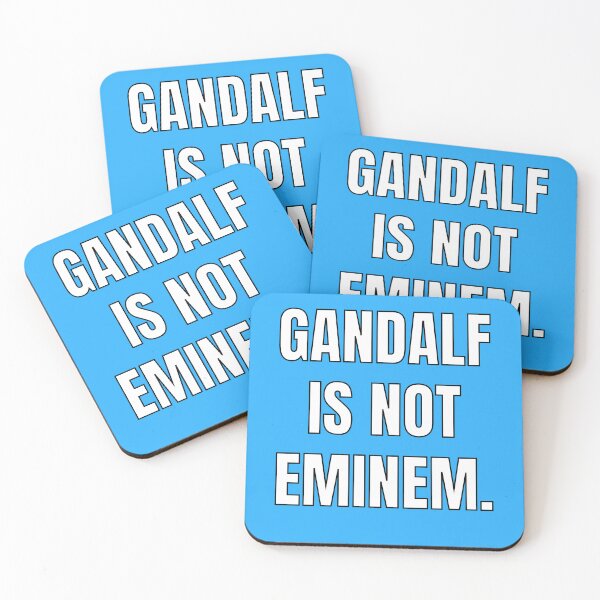 Item preview, Gandalf is not Eminem (blue edition) designed and sold by Doctor Schtrudel.