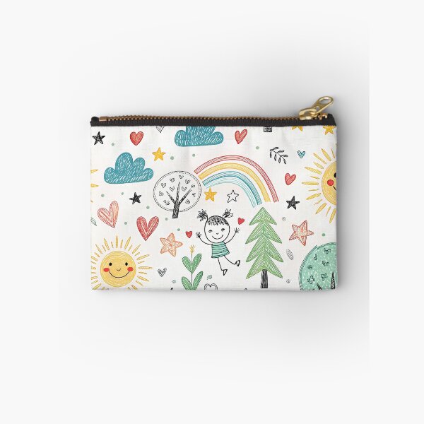 Item preview, Cheerful Kids Doodle Rainbow Pattern designed and sold by tretyakov.