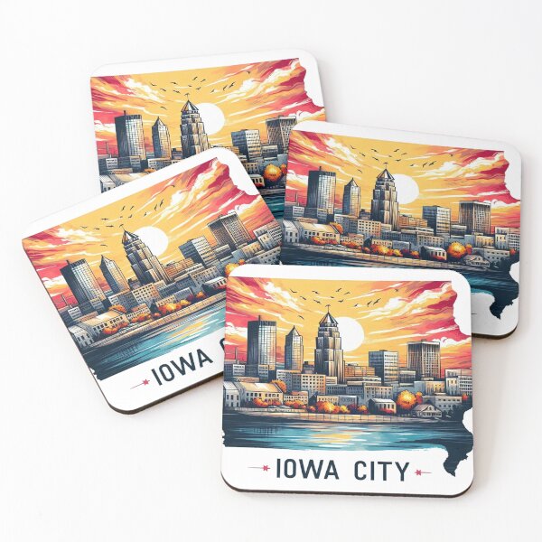 Item preview, Iowa Map designed and sold by HaydenMillepied.