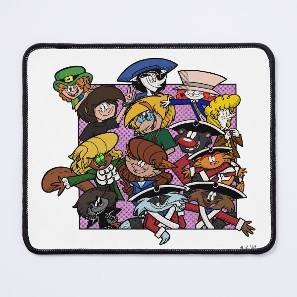 Item preview, IrishBeckyCartoon’s Original Character Collage  designed and sold by BeckyLCartoons.