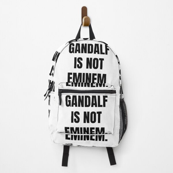 Item preview, Gandalf is not Eminem (white black edition) designed and sold by Doctor Schtrudel.
