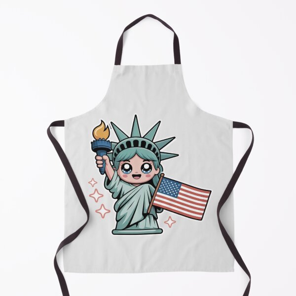 Item preview, 4 th July kawaii Statue of Liberty Design designed and sold by StellarSnap.