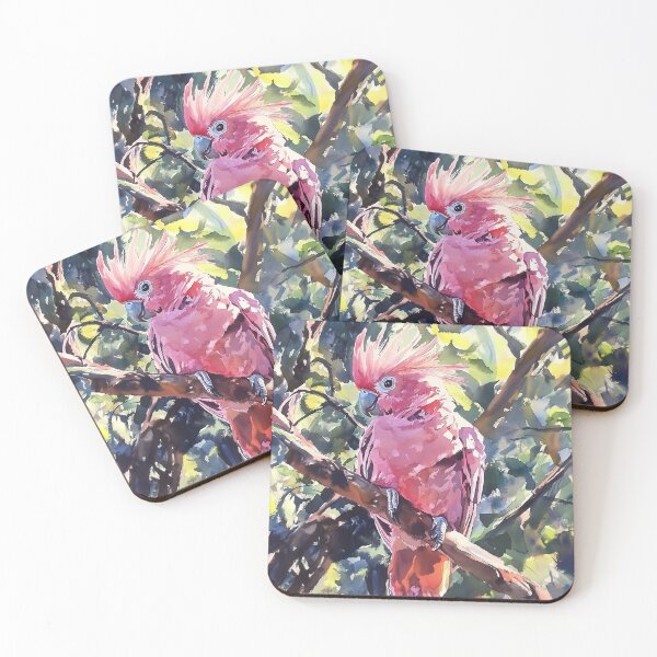 Item preview, Pink Cockatoo in Tree designed and sold by laurashawart.