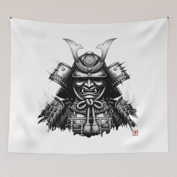Item preview, Demon-Masked Warrior designed and sold by schwa24jpn.