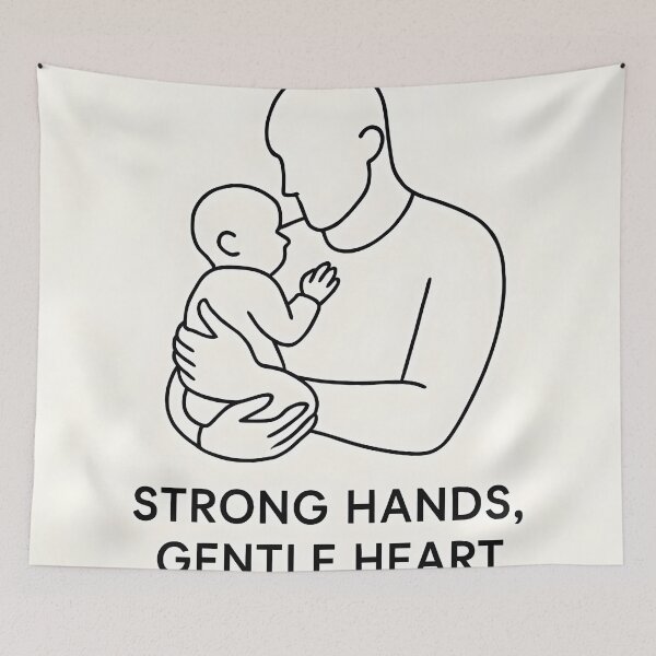Item preview, Dad: The Backbone of Strength designed and sold by VIDURBHANDAARI.