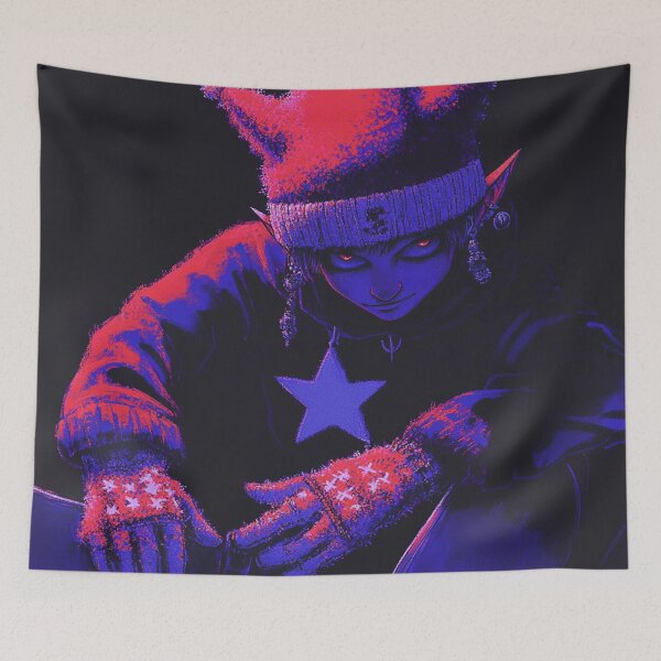 Item preview, Surreal Anime Elf Boy Nine Fingers designed and sold by V-Fantasy.