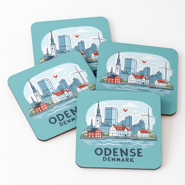 Item preview, Odense Denmark  designed and sold by WanderlustCoCo.