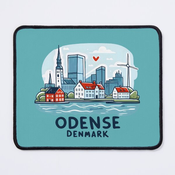 Item preview, Odense Denmark  designed and sold by WanderlustCoCo.