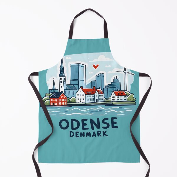 Item preview, Odense Denmark designed and sold by WanderlustCoCo.