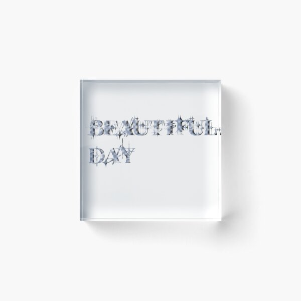 Item preview, A Aesthetic Beautiful Day Words designed and sold by MsArtyCrafts.