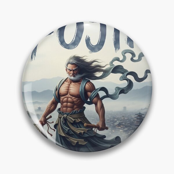 Item preview, Fujin: The Wind God Standing Above the Clouds designed and sold by schwa24jpn.