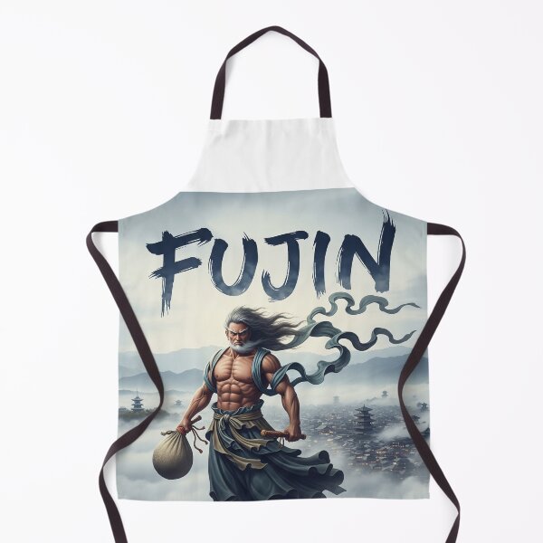 Item preview, Fujin: The Wind God Standing Above the Clouds designed and sold by schwa24jpn.