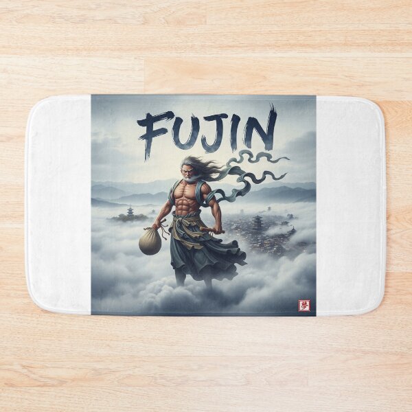 Item preview, Fujin: The Wind God Standing Above the Clouds designed and sold by schwa24jpn.