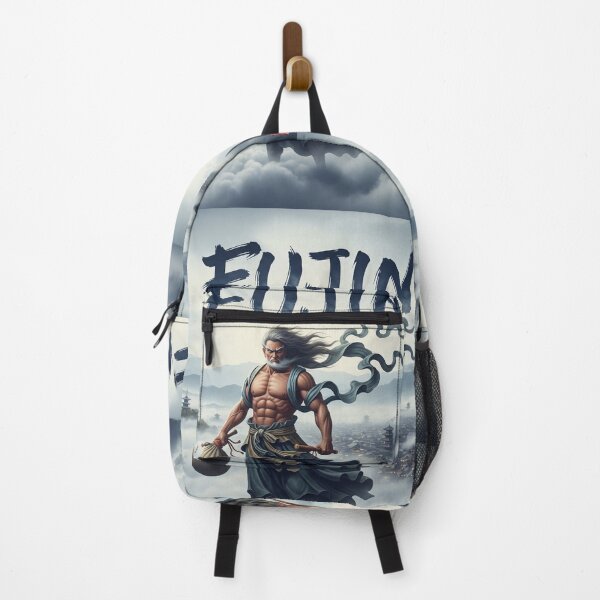 Item preview, Fujin: The Wind God Standing Above the Clouds designed and sold by schwa24jpn.