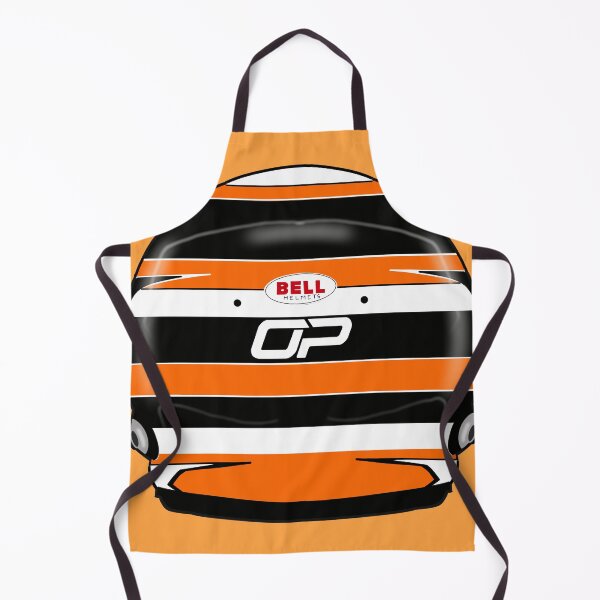 Item preview, Oscar Piastri Monaco GP helmet Mclaren Formula 1 racing 2025 sticker for F1 fans designed and sold by Pink Polar F1.